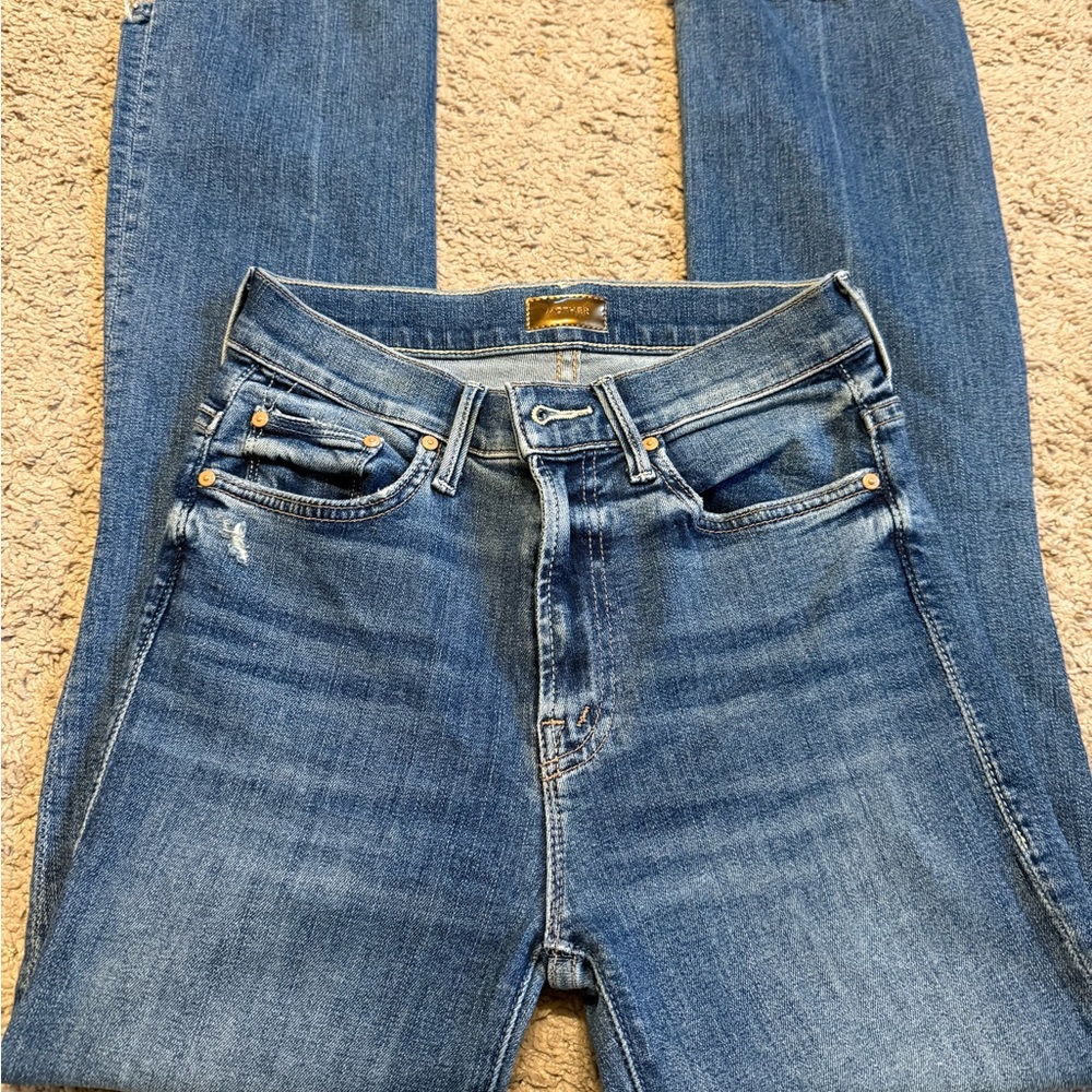 Mother insider crop step chew size 23